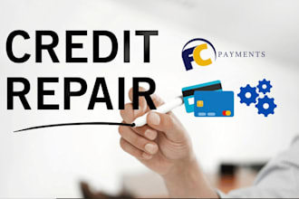 credit repair, inquiry removal, boost score, late payment, charges off in 24hrs