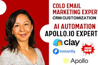 run b2b email outreach campaigns using apollo and instantly ai build a lead list