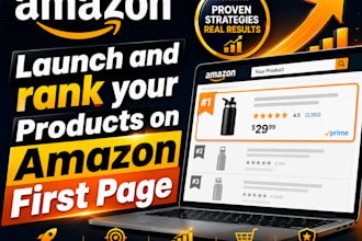 launch and rank your amazon product,amazon ads and amazon sponsered ads