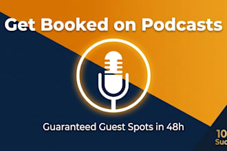 book you as a guest on podcasts and find speakers for your show