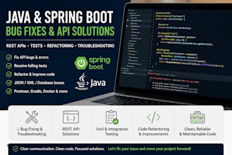 fix or investigate one java spring boot API bug