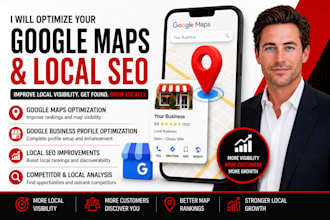 optimize your google maps and local SEO visibility