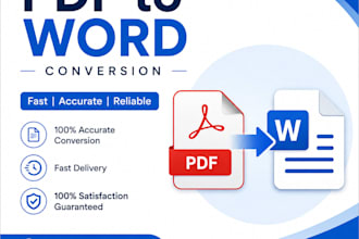 convert PDF to word professionally