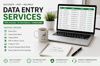 do data entry copy paste and typing work