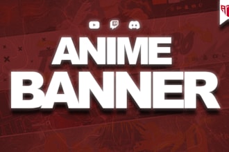 anime style youtube banner