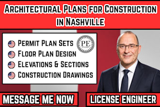 create professional architectural plans for construction in nashville