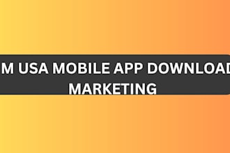guarantee 1000 USA ios android app install, mobile app game download