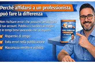 help you publish your book on amazon KDP step by step
