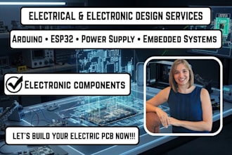 design electronics and electrical circuits and pcb