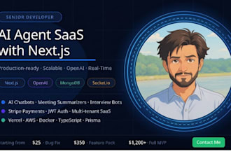build a custom ai agent saas with nextjs and openai
