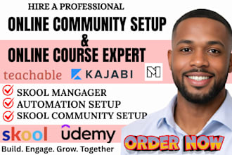 create skool online course content, skool membership program for business mentor