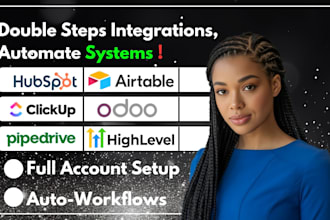 integrate and automate zapier make n8n with hubspot twillo vapi smartphone podio