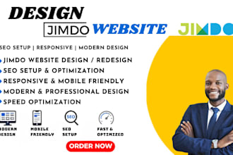design modern jimdo website redesign jimdo website for your business