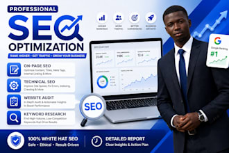 website onpage, technical SEO, website audit, and keywords research