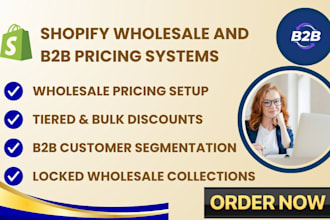 create shopify wholesale and b2b pricing systems