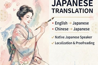 translate english to natural japanese
