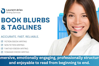 write irresistible book blurbs and taglines that sell readers instantly