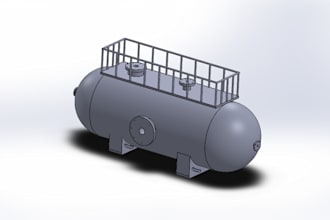 do professional 3d mechanical design and 2d technical drawing in solidworks