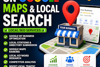 do local SEO optimization and google maps ranking