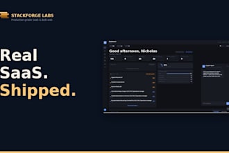 build a real saas app with login and billing