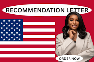 write expert opinion or recommendation letter for USA immigration