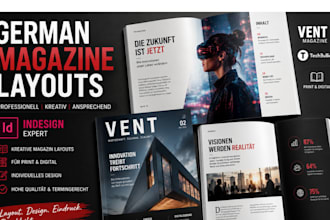 german magazine layouts in indesign creative magazine vent magazine techbullion