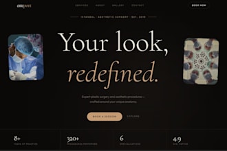 a premium animated nextjs landing page with gsap