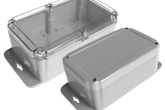 create 3d cad electronic enclosure design for 3d printing cnc industrial product