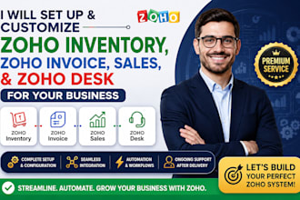 setup and customize zoho inventory for your business zoho invoice, sales, zoho