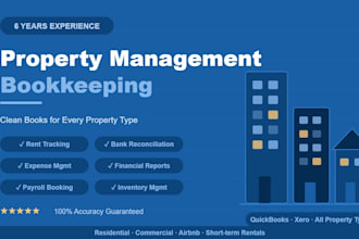 real estate and property management bookkeeping