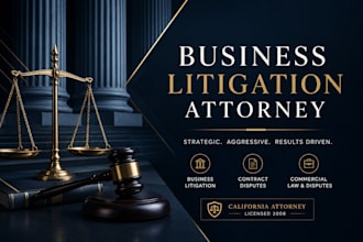 provide strategic business litigation and contract dispute analysis