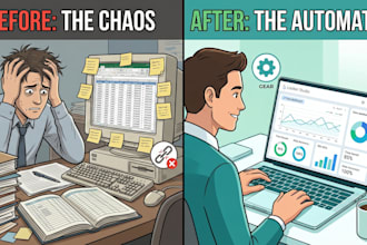 automate your manual business processes and spreadsheet reporting