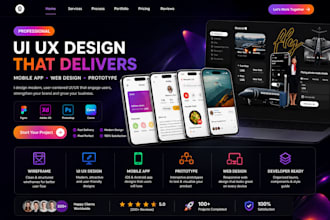 design figma wireframe, figma UI UX design, web design and prototype in figma