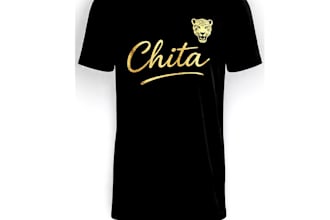 design luxury cheetah logo gold foil