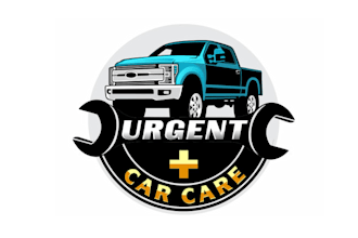 design monogram urgent car care mechanic logo