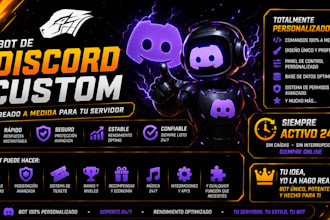 a custom discord bot