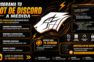 a custom discord bot