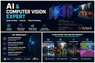 develop ai models for computer vision and video processing