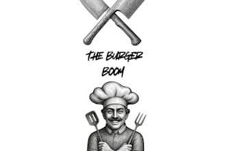 design modern food fashion and t shirt branding