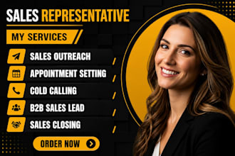 high ticket sales closer, b2b sales rep, b2b sales representative salesperson