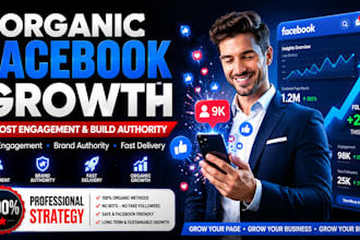 organically grow your facebook page audience and engagement