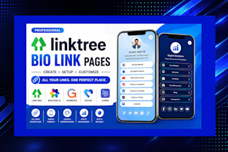 design linktree beacons ai gumroad payhip and carrd pages
