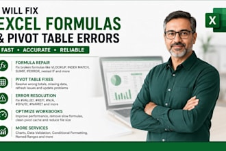 fix excel formulas and google sheets errors