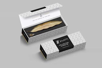 design product packaging label, box packaging design