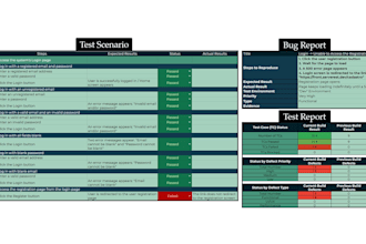 do manual QA testing for web and mobile applications
