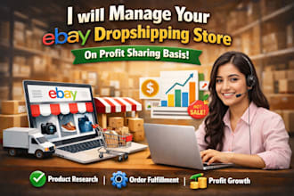 do expert ebay dropshipping on profit share
