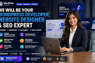 be your wordpress developer, website designer and SEO expert