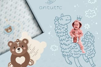 design a creative nursery, daycare, and baby shop logo