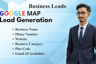 google maps lead generation for any niche and location