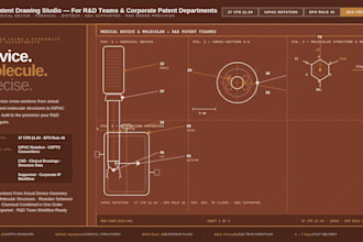 illustrate medical device chemical patent figures for r and d team exploded view